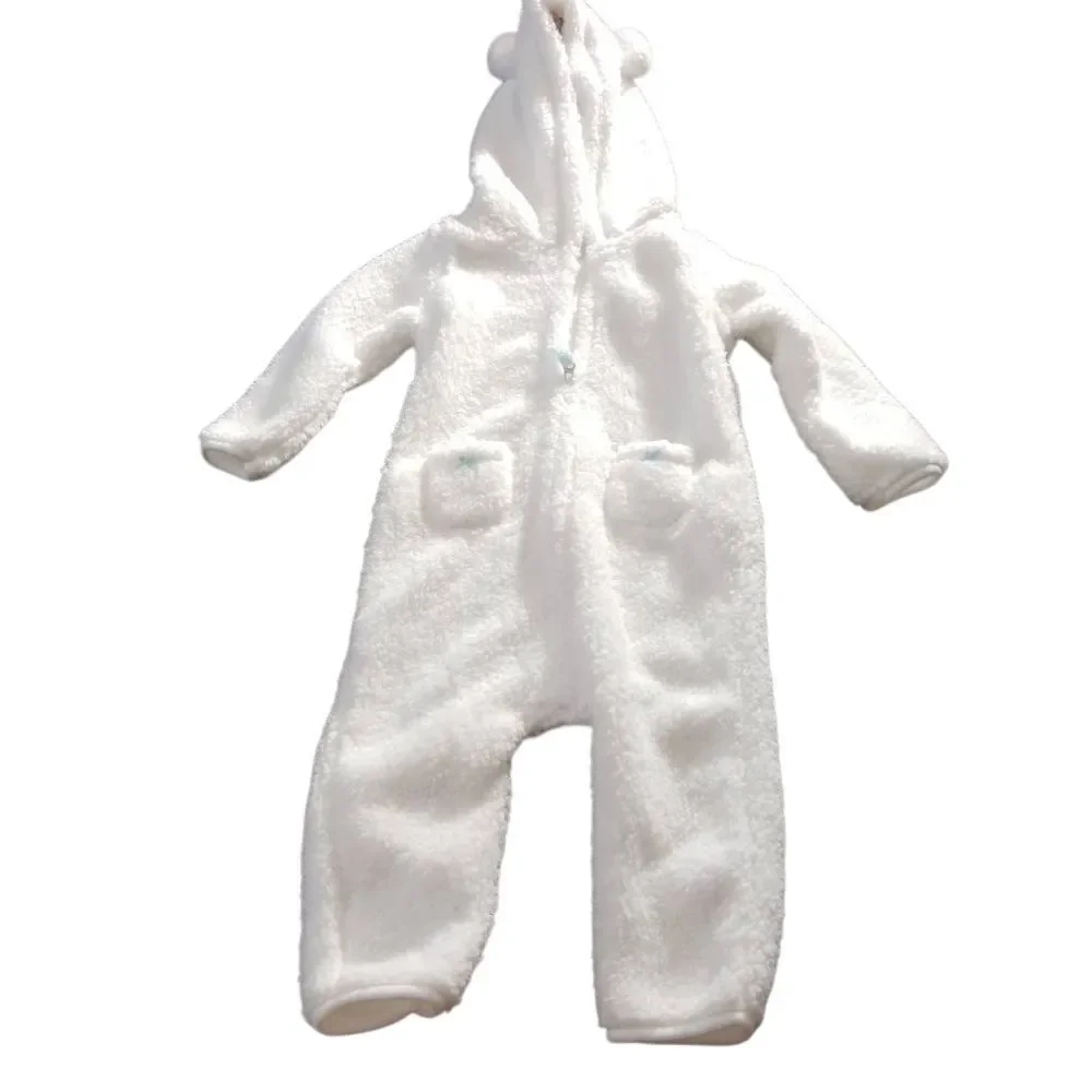 Carter's White Fleece Hooded Jacket (102)